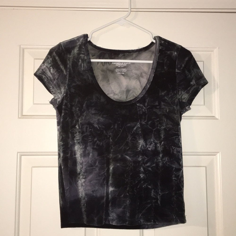 American Eagle velvet top